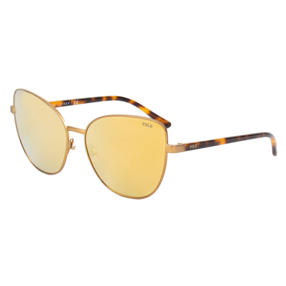 Brown Metal Sunglasses - ventzia
