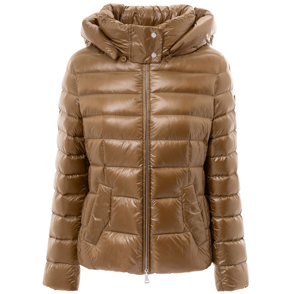 Bronze Polyamide Jackets & Coat - ventzia
