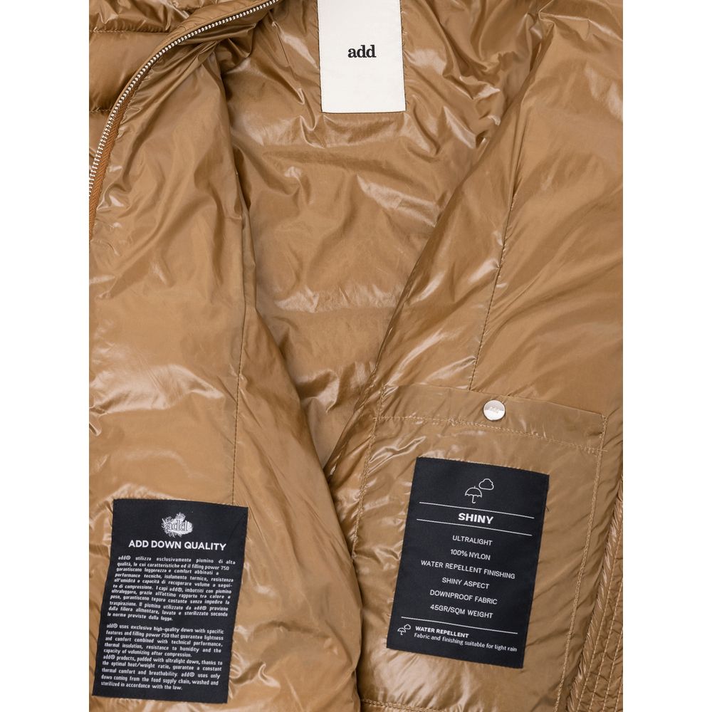 Bronze Polyamide Jackets & Coat - ventzia