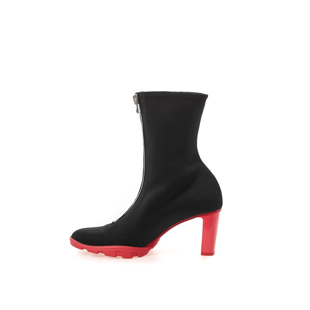 Black Neoprene Boot - ventzia