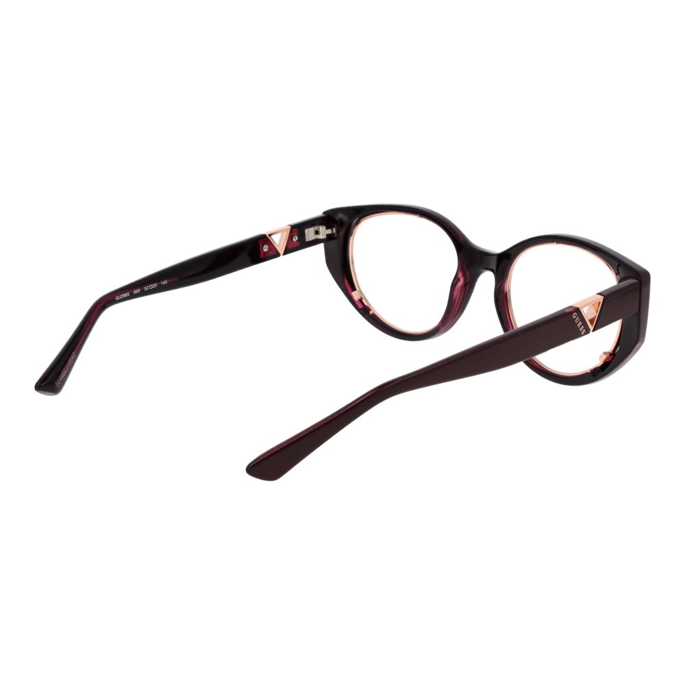 Burgundy Women Optical Frames - ventzia