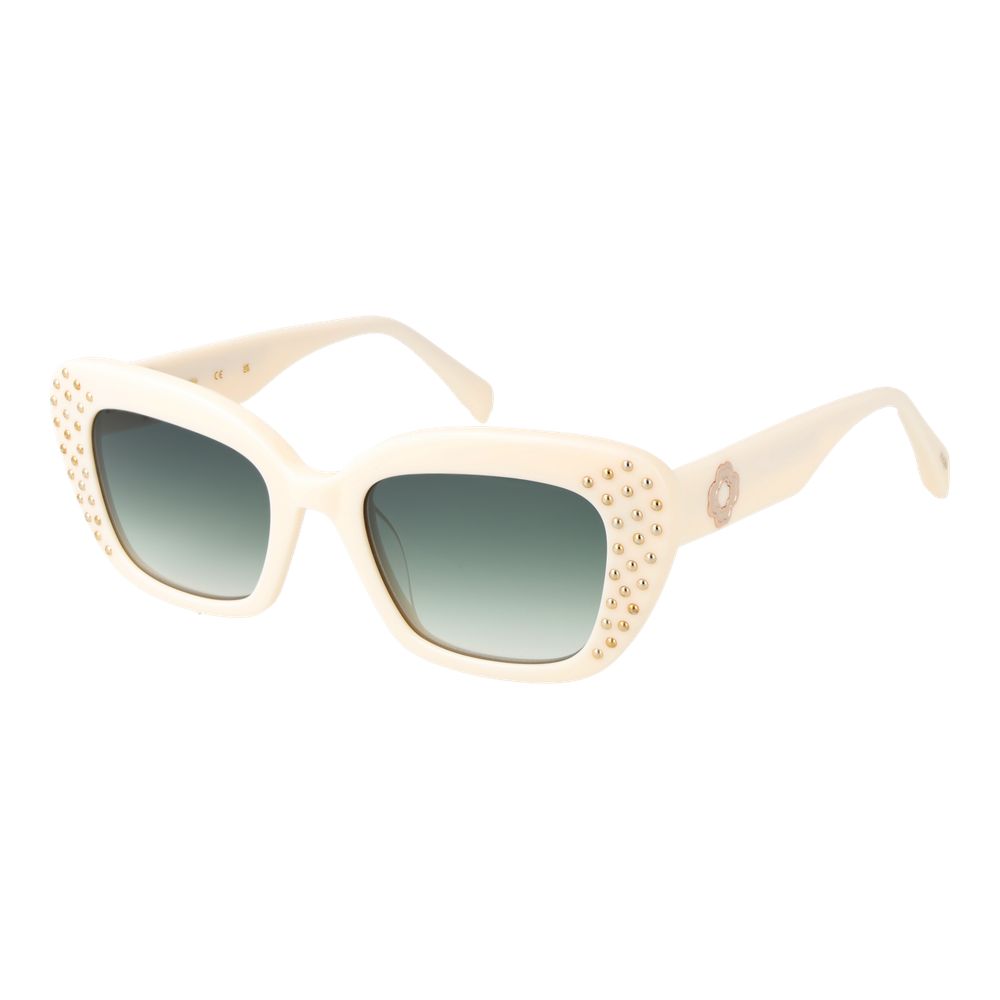 Beige Acetate Sunglasses - ventzia