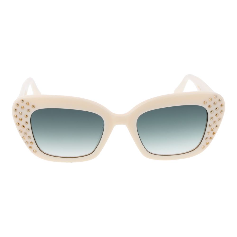 Beige Acetate Sunglasses - ventzia