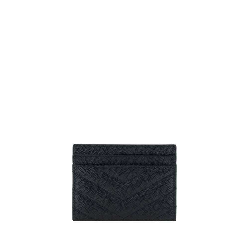 Black Leather Card Holder - ventzia