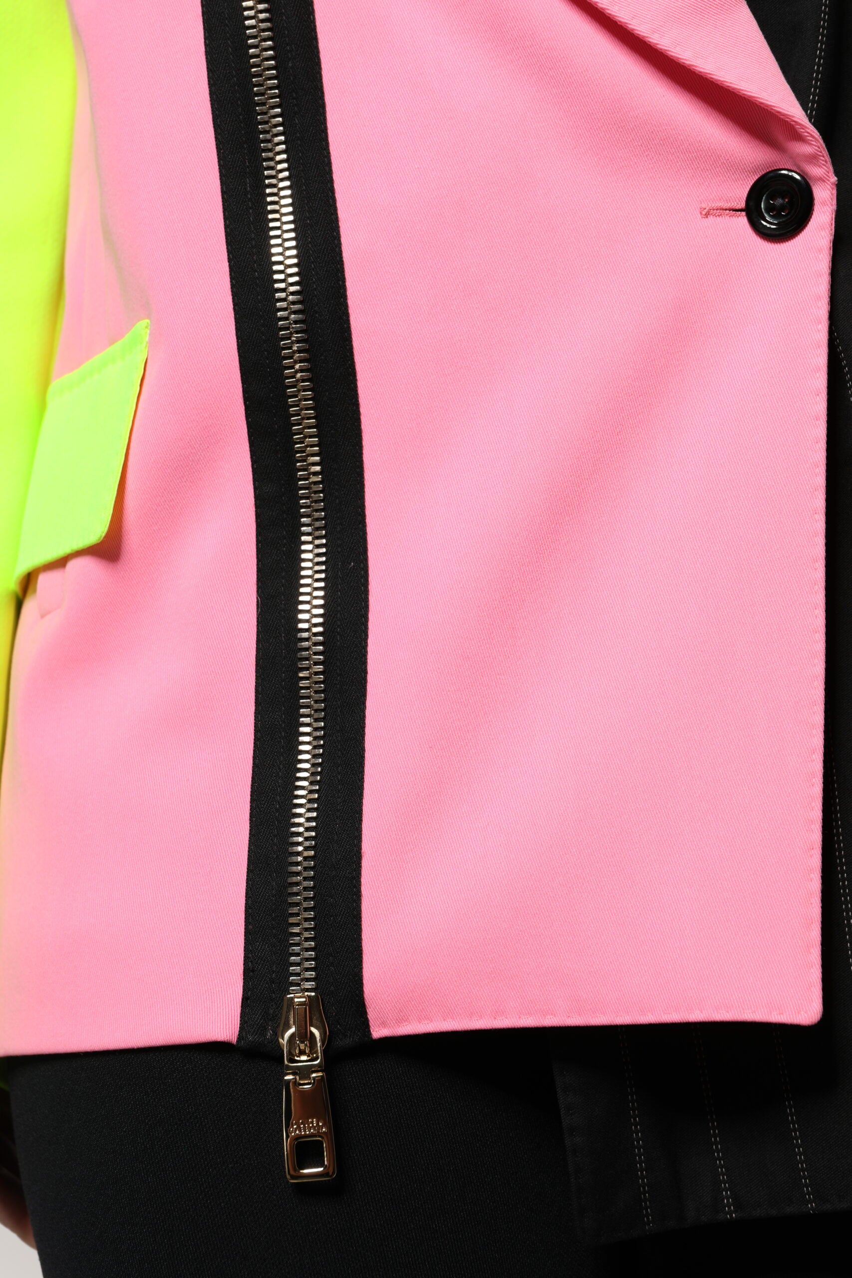 Multicolor Patchwork Embellished Coat Jacket - ventzia