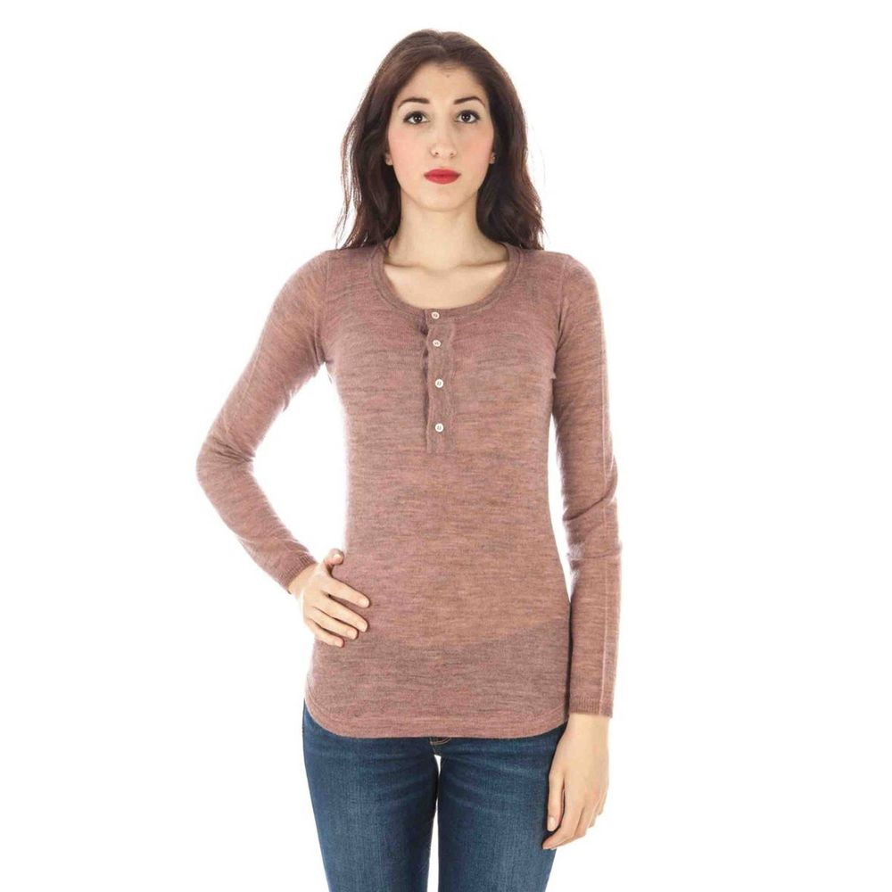Pink Wool Sweater - ventzia