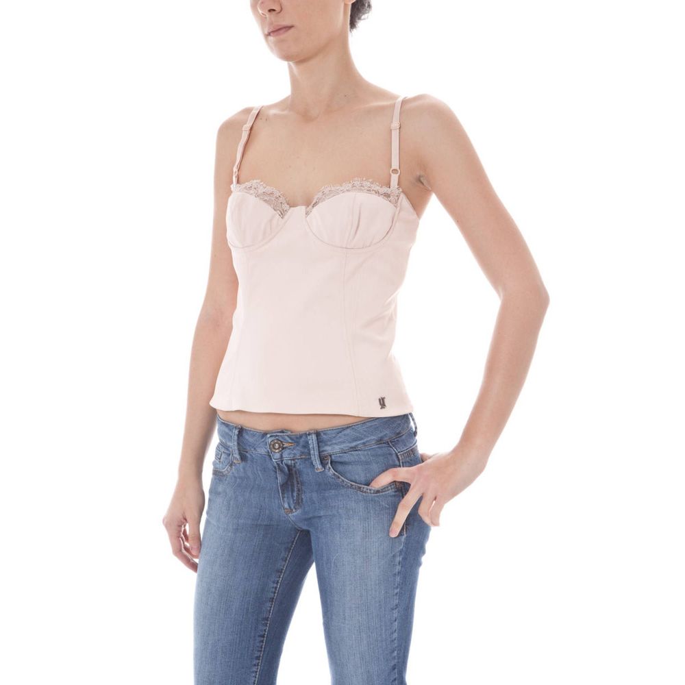 Pink Elastane Underwear - ventzia