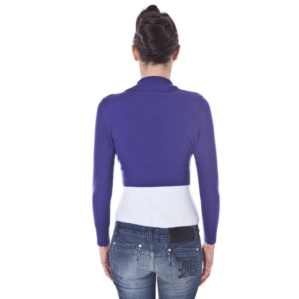 Purple Wool Sweater - ventzia