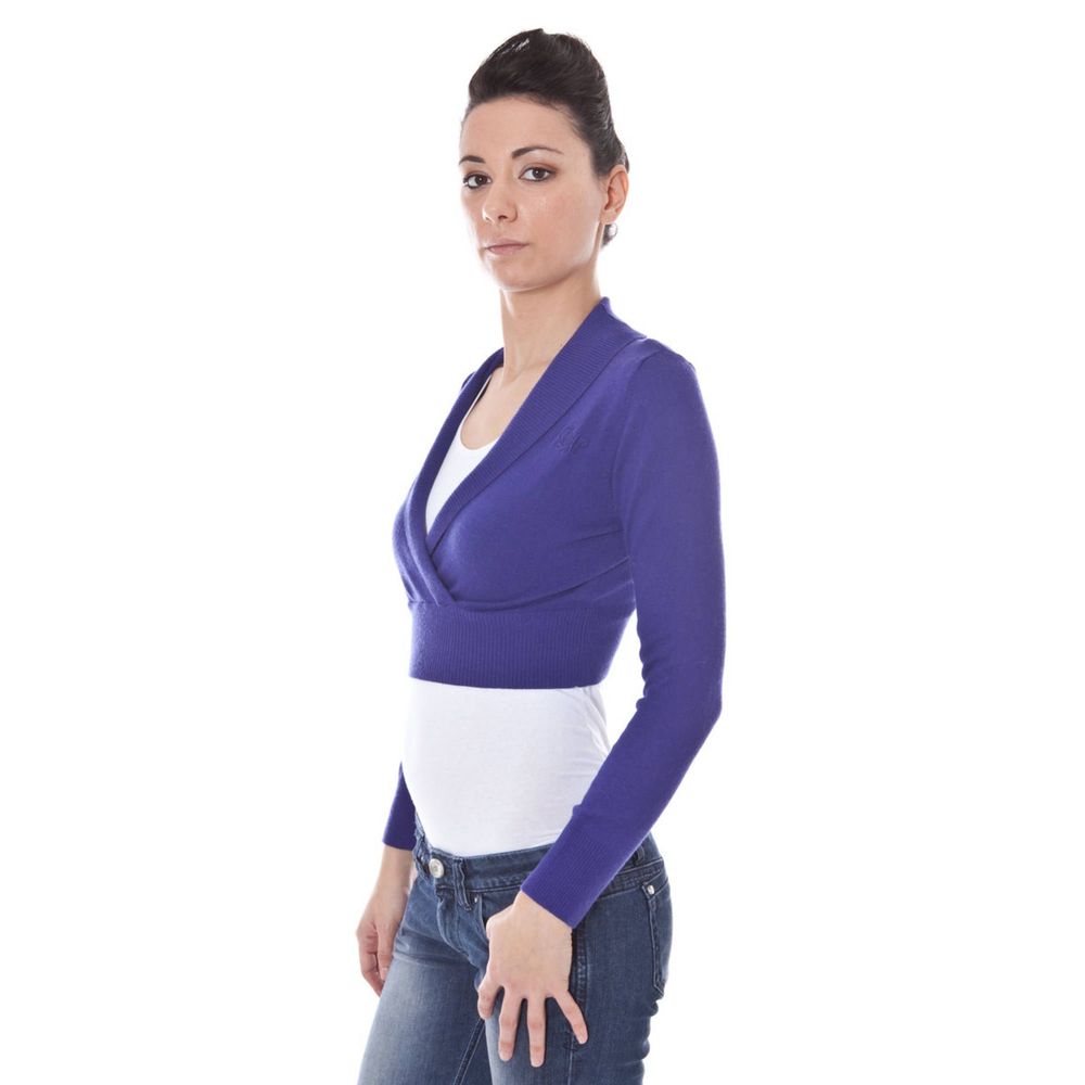 Purple Wool Sweater - ventzia