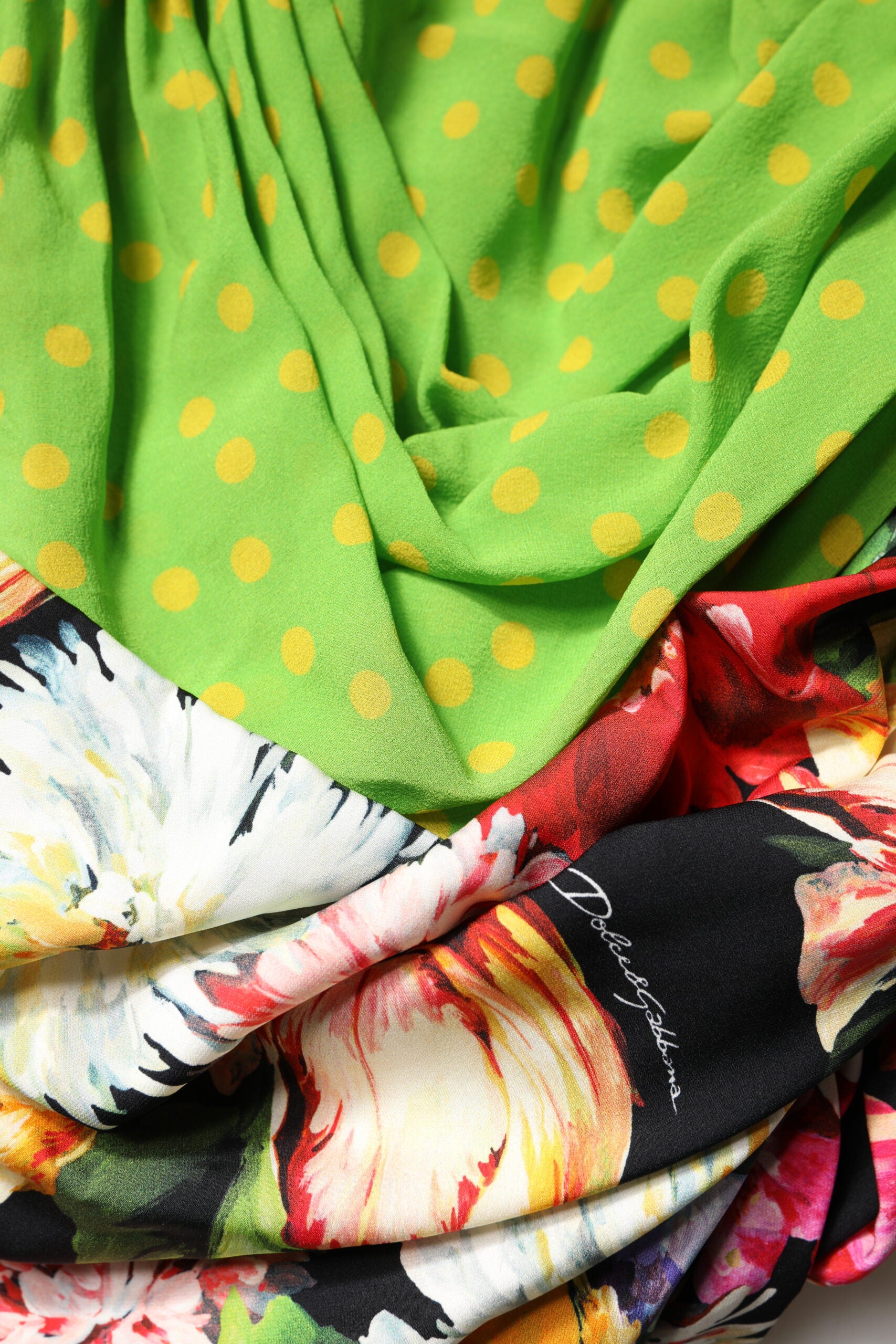 Multicolor Floral Patchwork Fitted Mini Dress - ventzia