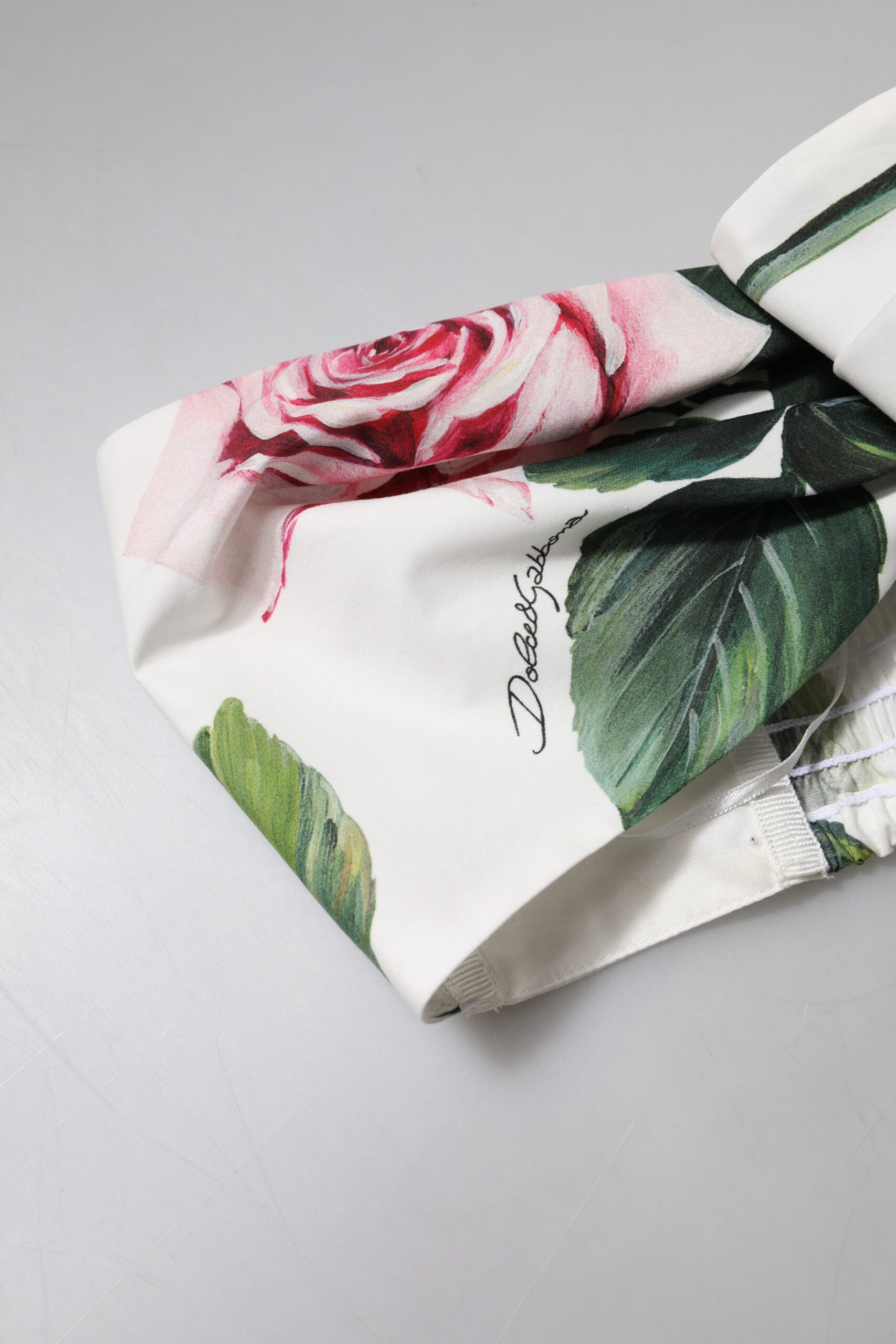 White Floral Print Cropped Bustier Corset Top - ventzia