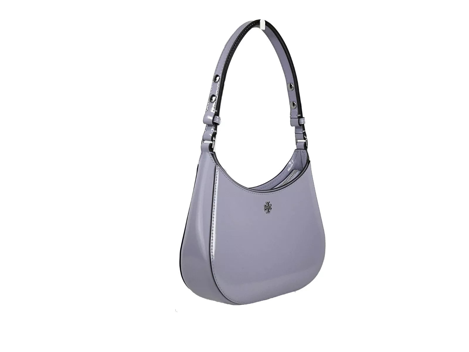 Patent Emerson Small Shoulder Bag Purse Violet - ventzia