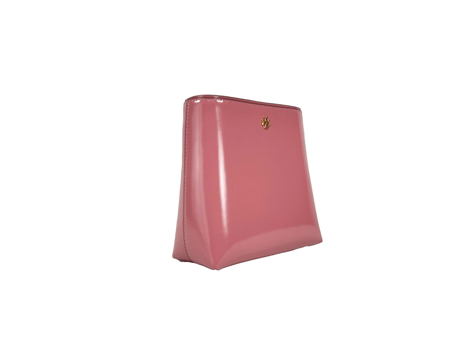 Patent Emerson Small Bucket Bag Purse Pink - ventzia
