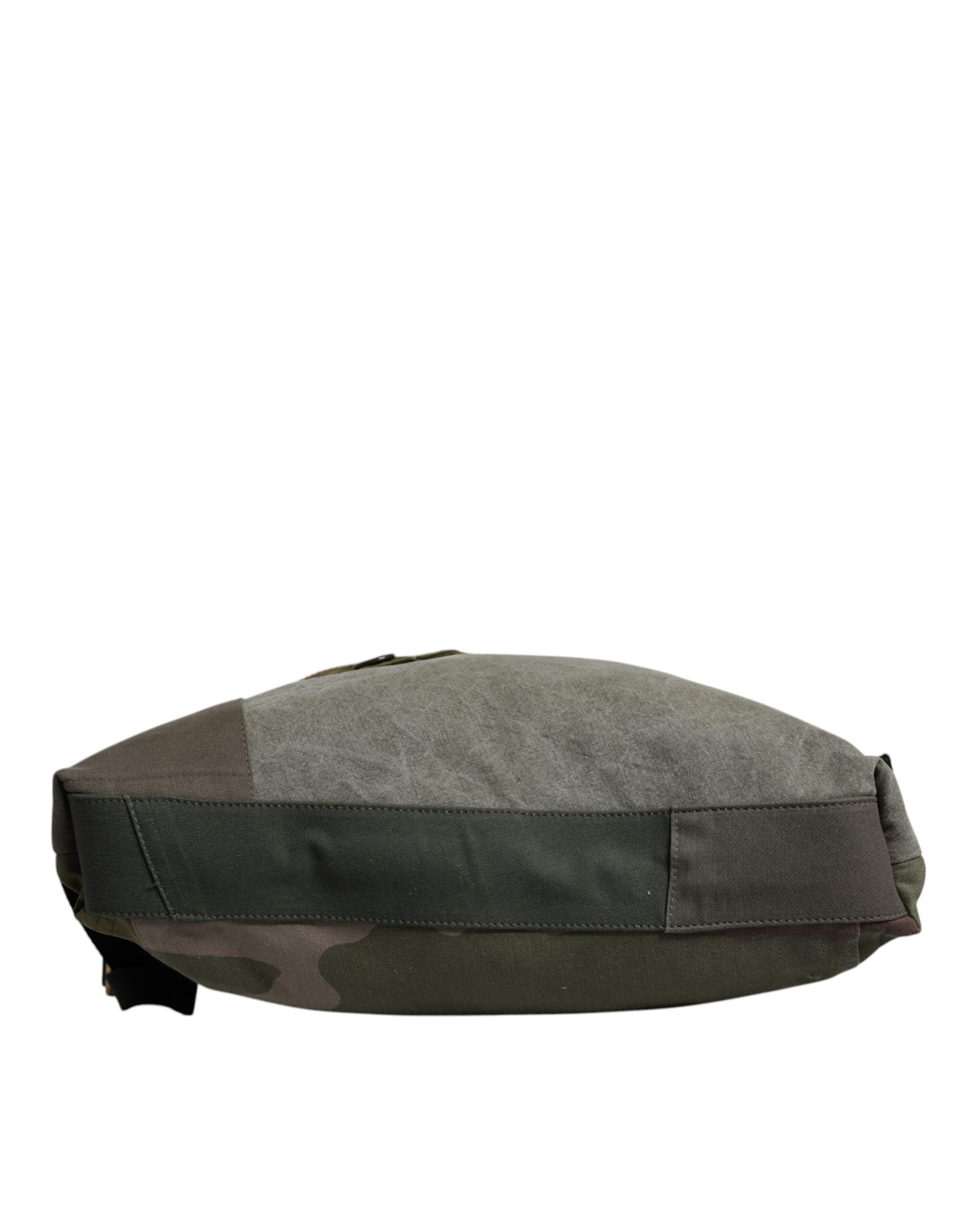 Military Green Patchwork Rucksack Backpack Bag - ventzia