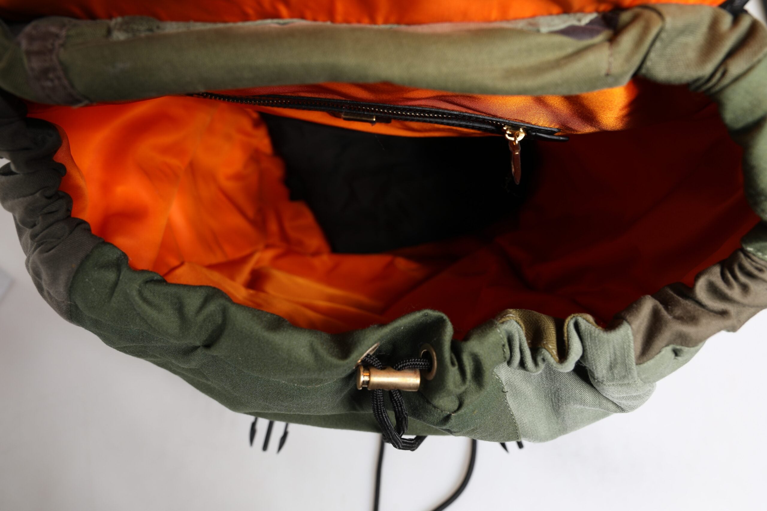 Military Green Patchwork Travel Backpack Bag - ventzia