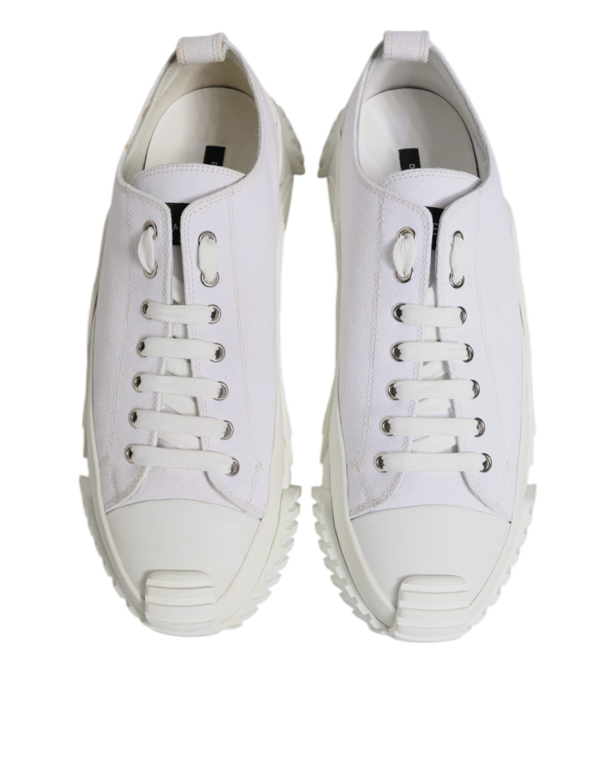 White Leather Low Top NS1 Sneakers Shoes - ventzia