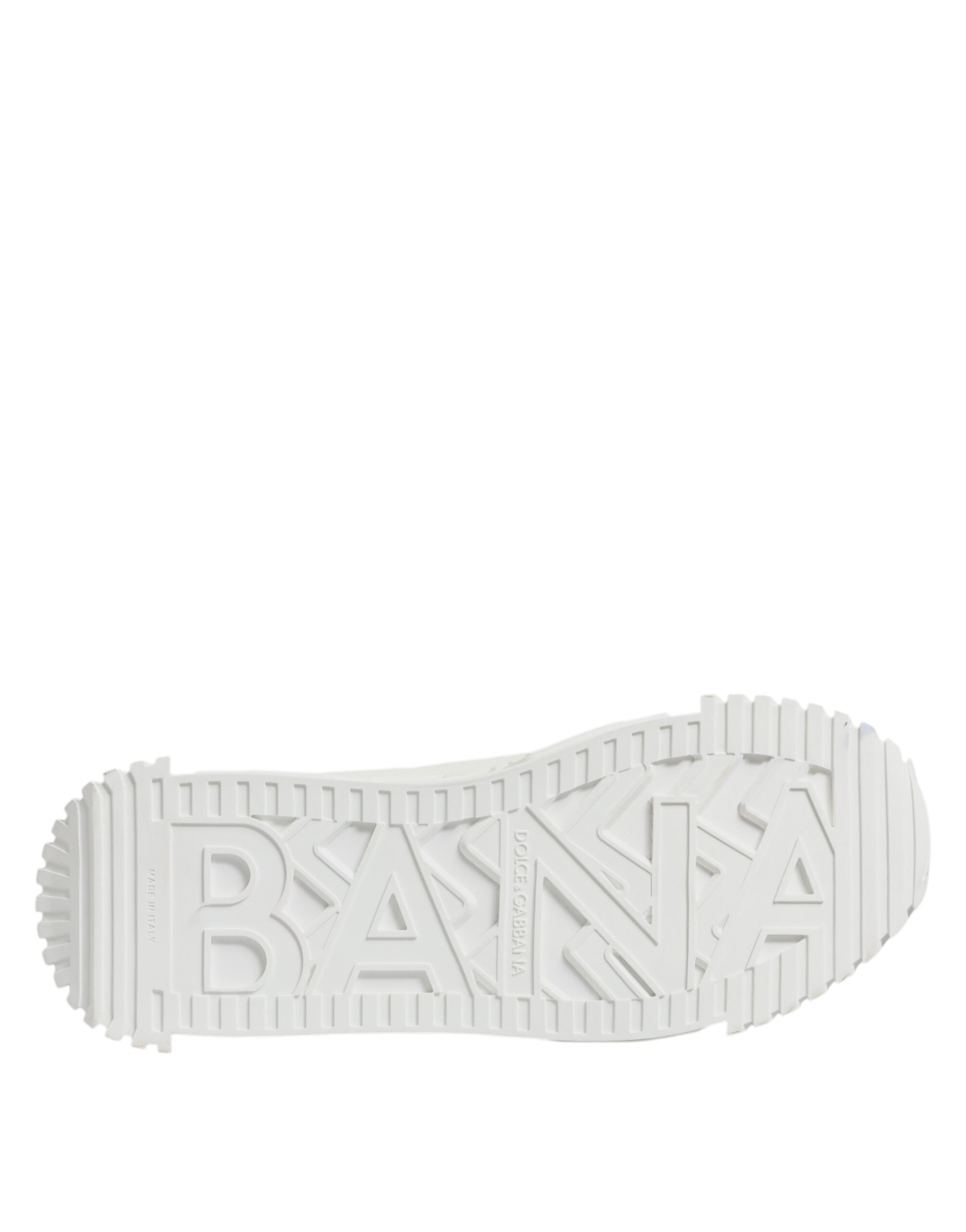 White Leather Low Top NS1 Sneakers Shoes - ventzia