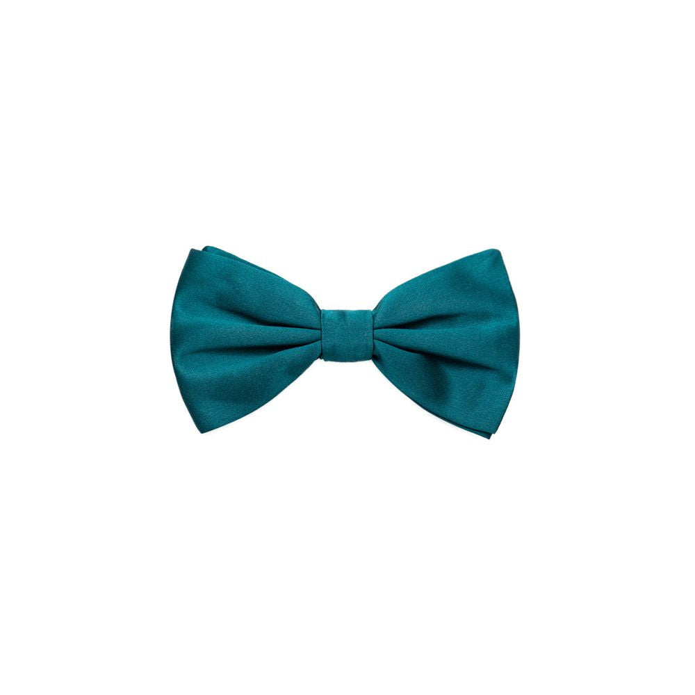 Green Silk Bowty - ventzia