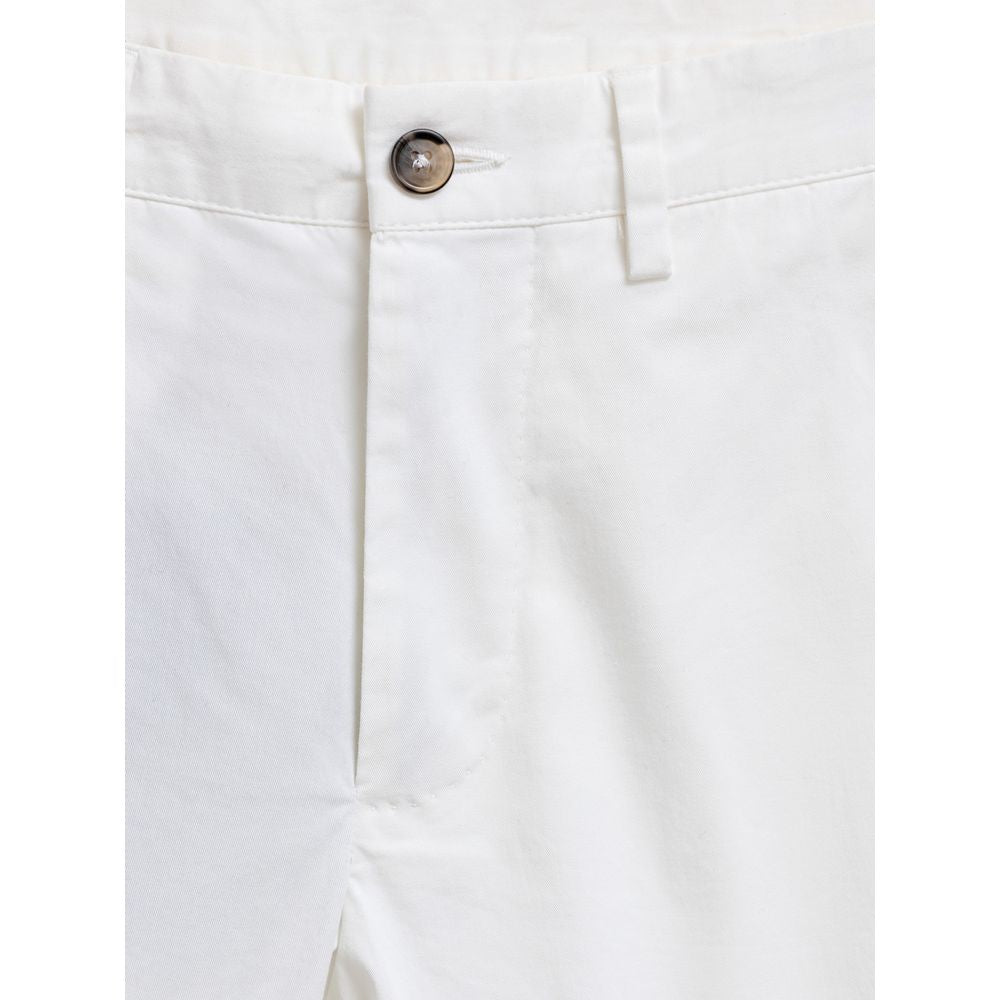 White Cotton Bermuda - ventzia