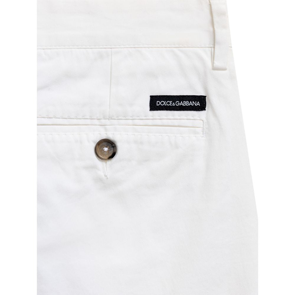 White Cotton Bermuda - ventzia