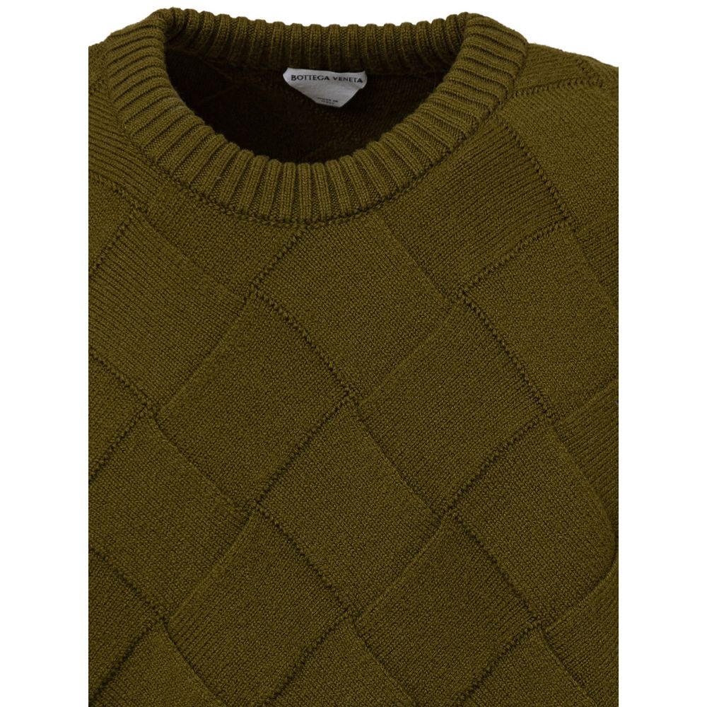 Green Wool Sweater - ventzia