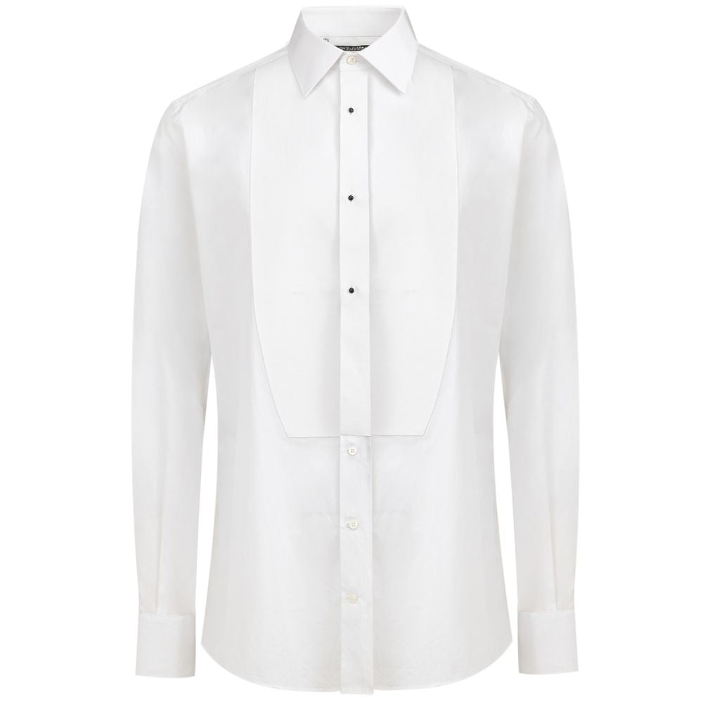 White Cotton Shirt - ventzia