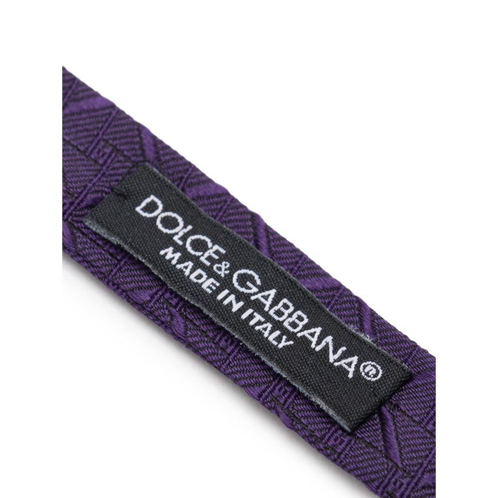 Purple Silk Bowty - ventzia