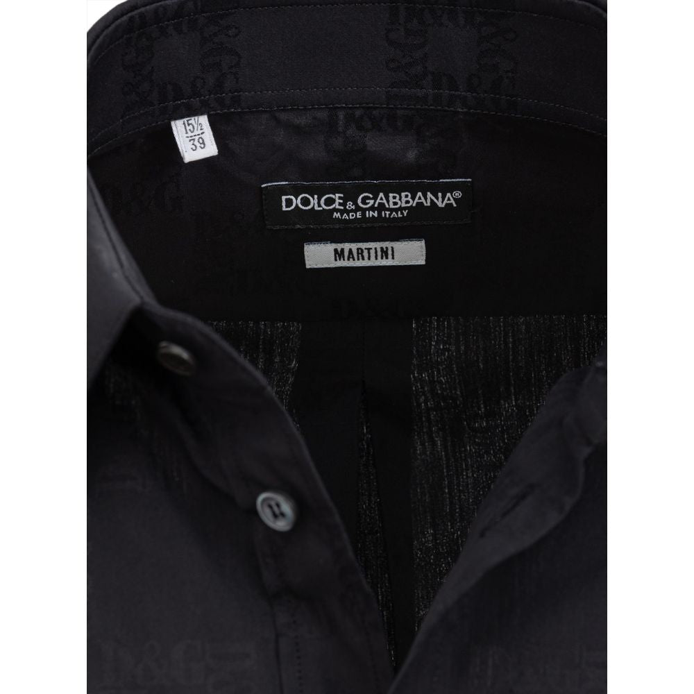Black Cotton Shirt - ventzia