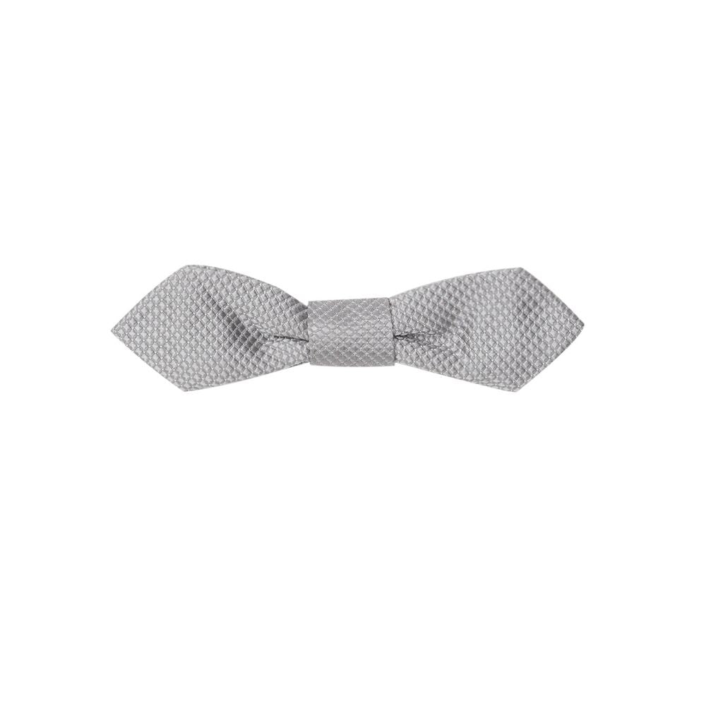 Gray Silk Bowty - ventzia