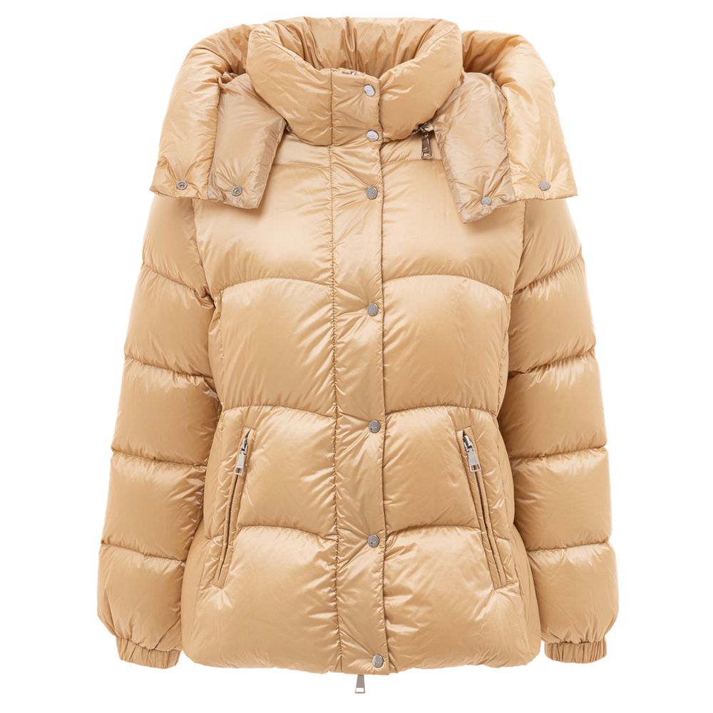 Yellow Polyamide Jackets & Coat - ventzia