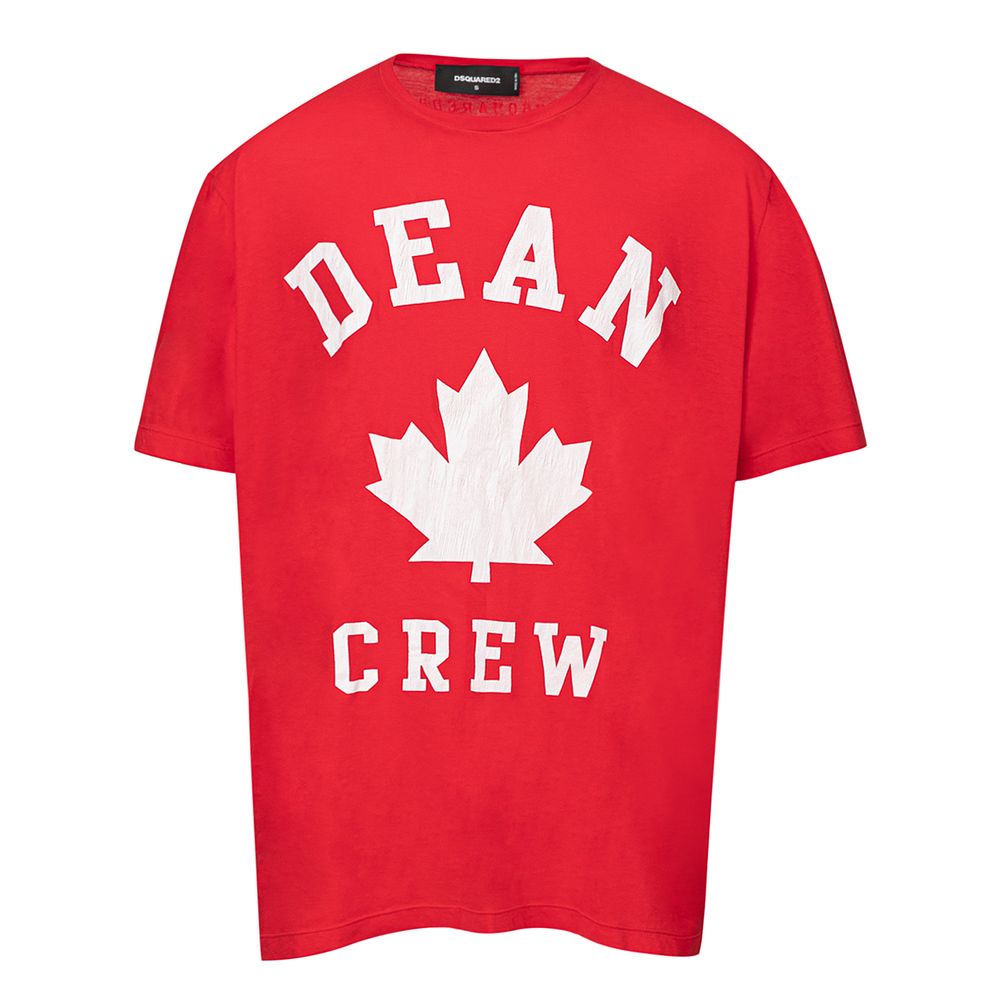 Red Cotton T-Shirt - ventzia