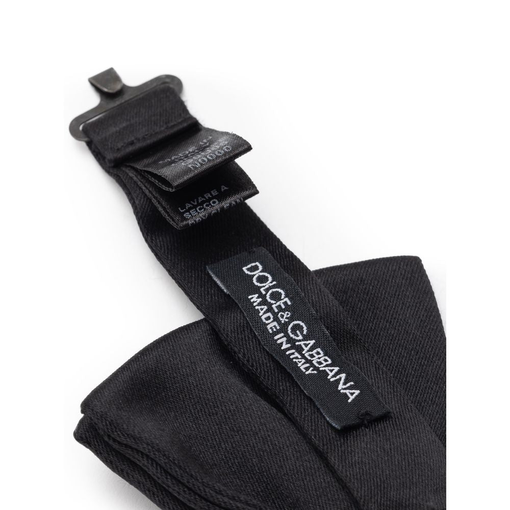 Black Silk Bowty - ventzia