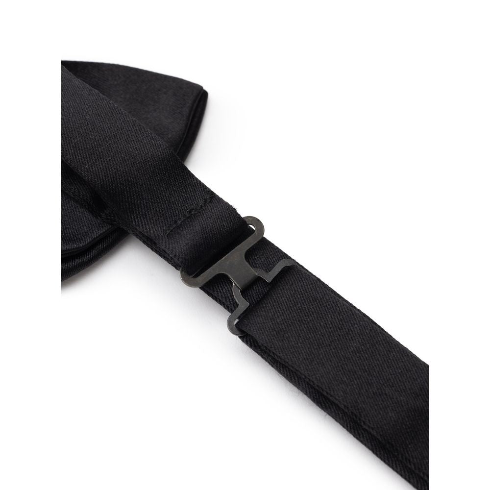 Black Silk Bowty - ventzia