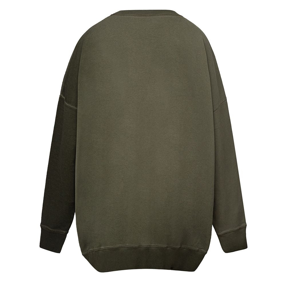 Green Cotton Hoody - ventzia