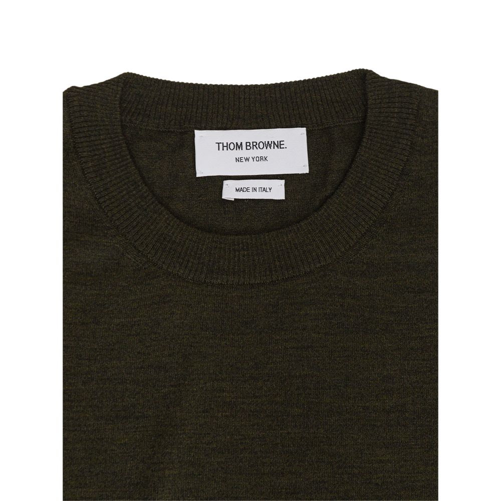 Green Wool Sweater - ventzia