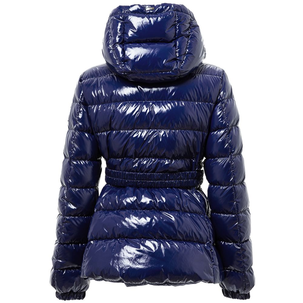 Blue Polyamide Jackets & Coat - ventzia