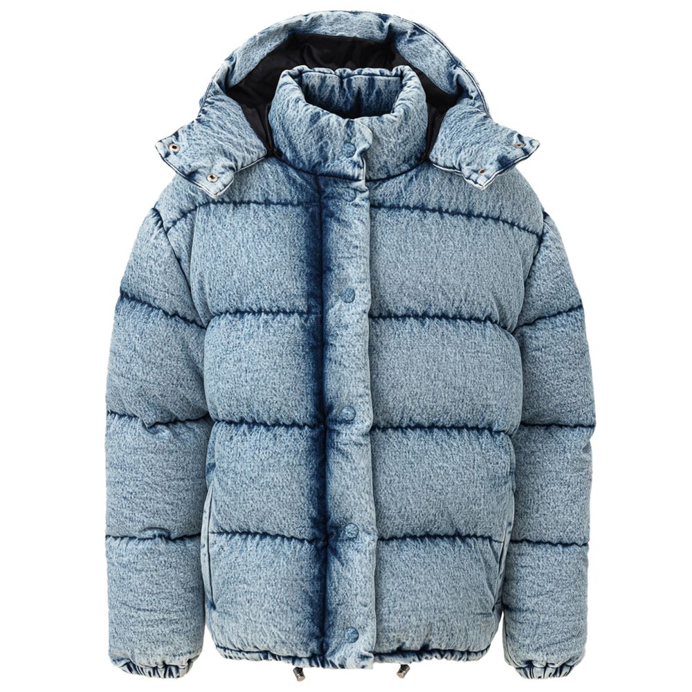 Blue Polyester Jackets & Coat - ventzia