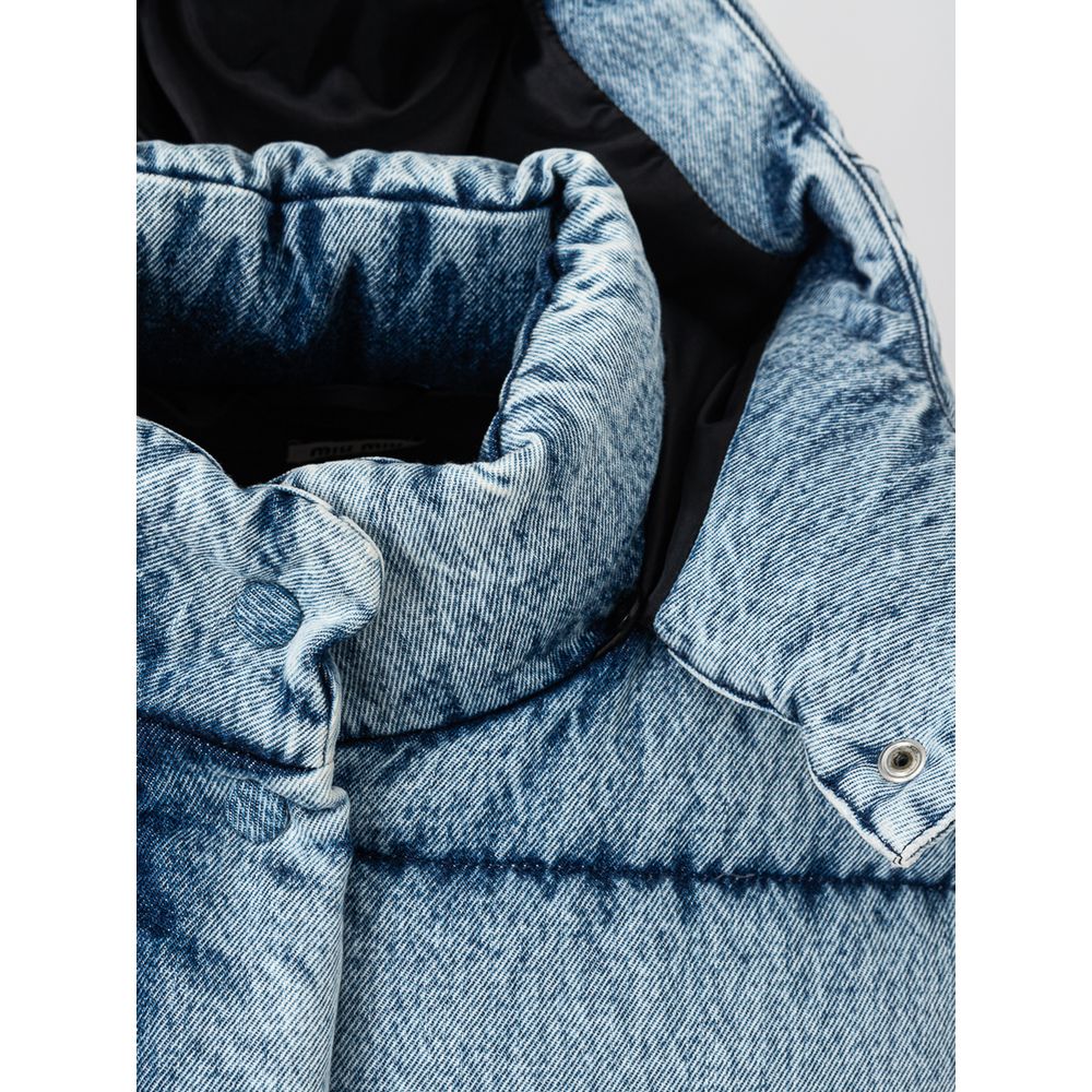 Blue Polyester Jackets & Coat - ventzia