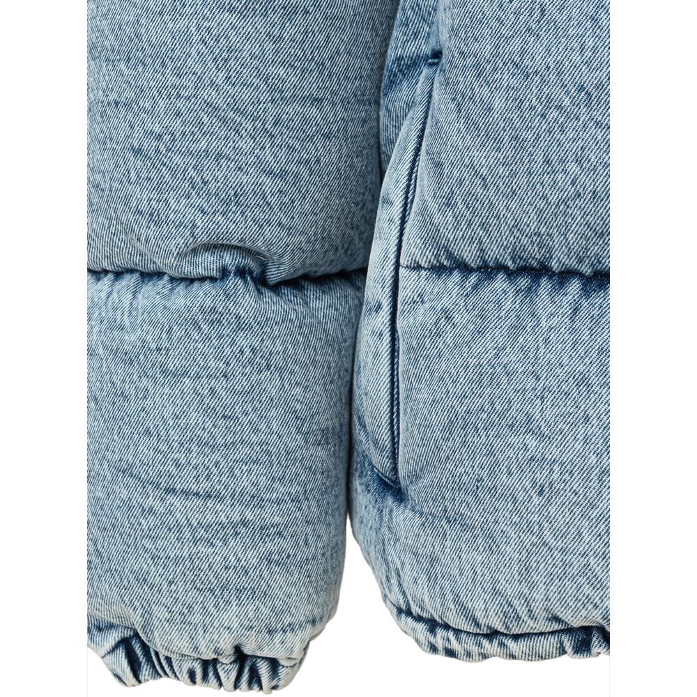 Blue Polyester Jackets & Coat - ventzia