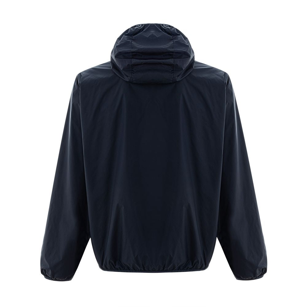 Blue Polyamide Jackets & Coat - ventzia