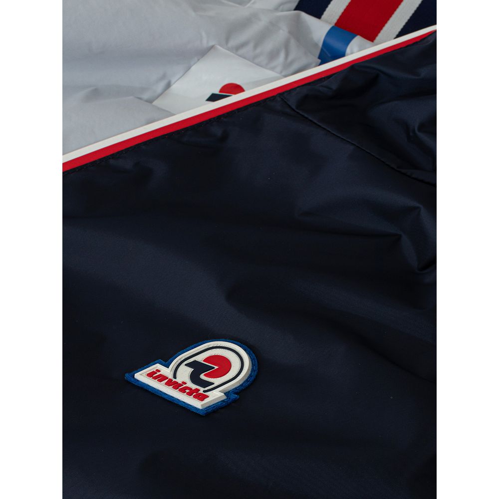 Blue Polyamide Jackets & Coat - ventzia