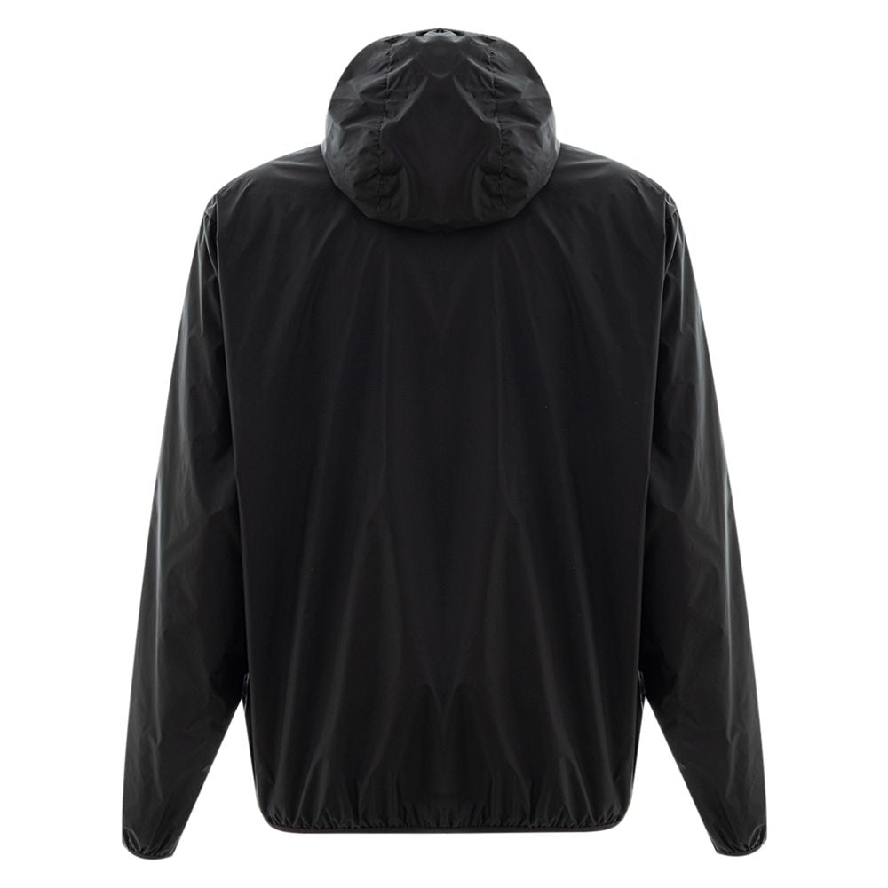 Black Polyamide Jackets & Coat - ventzia