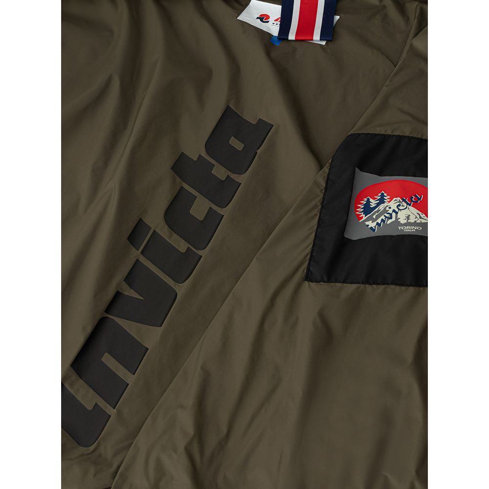 Black Polyamide Jackets & Coat - ventzia