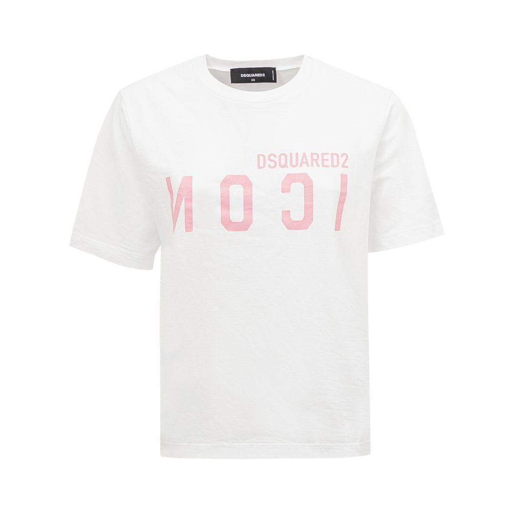 Elegant Cotton White Tee for Stylish Women - ventzia