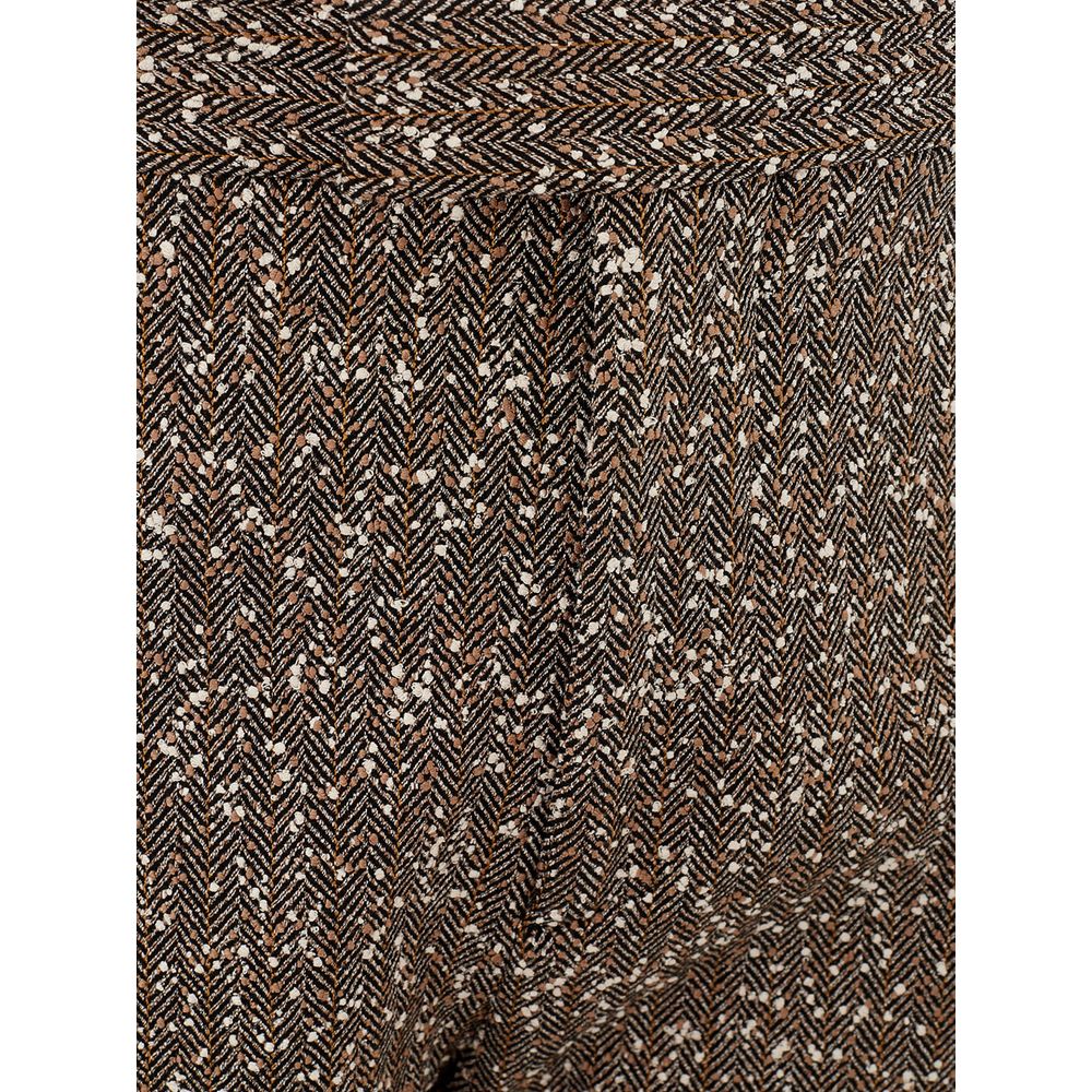 Multicolor Viscose Pants for Elegant Evenings - ventzia