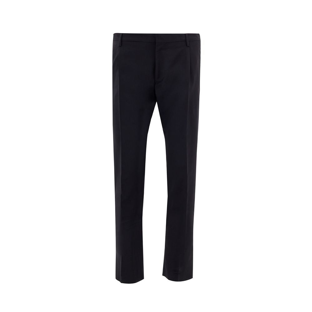 Black Wool Pant - ventzia