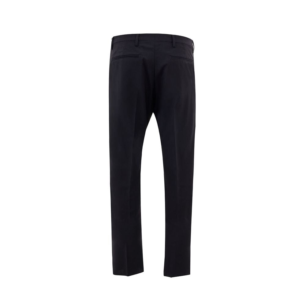Black Wool Pant - ventzia