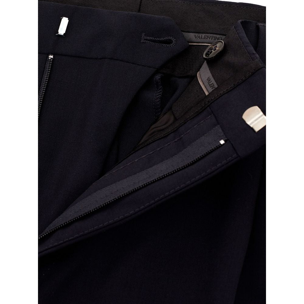 Black Wool Pant - ventzia
