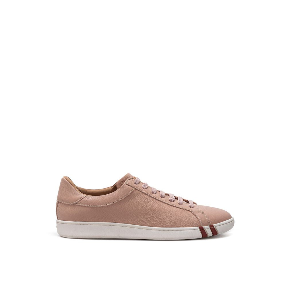 Pink Leather Sneaker - ventzia