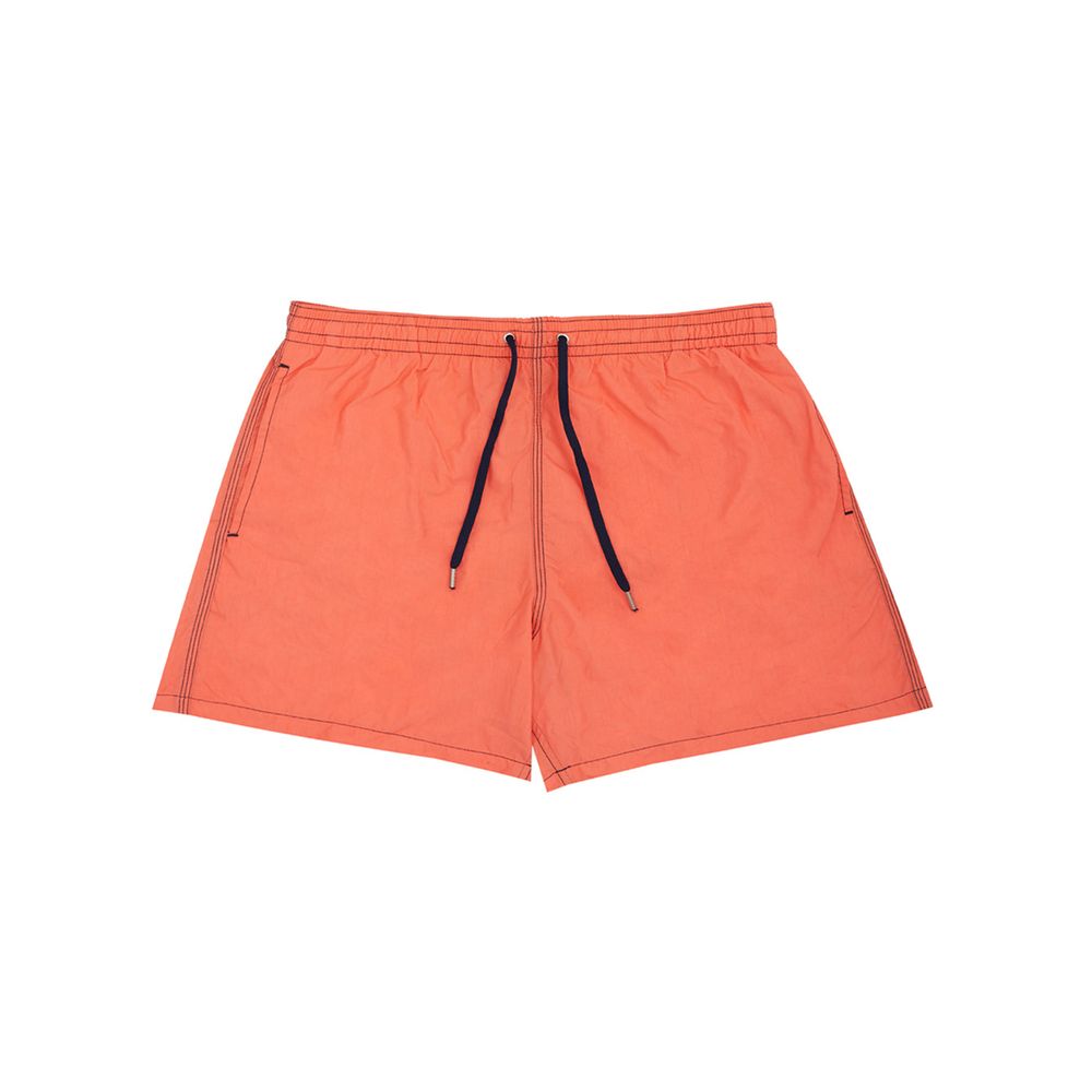 Orange Polyester Swimwear - ventzia